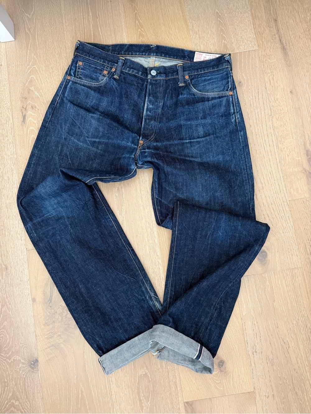 Evisu No.2 Original Denim Straight Jeans (Japan Made)